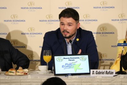 Rufián, a Puigdemont: