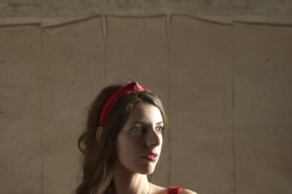 La cantant Emília Rovira.