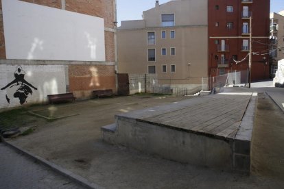 La zona en la que se edificarán los pisos para jóvenes.