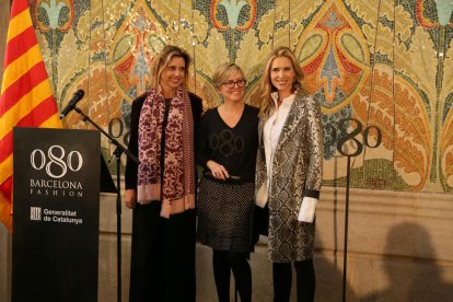 Reconeixement pòstum al dissenyador Andrés Sardá, ahir.