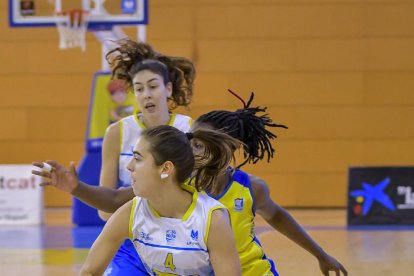 Yurena firmó ayer su mejor partido desde que volvió tras la lesión.