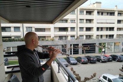 VÍDEO | El Conservatori i l'Escola Municipal de Música de Lleida porten la música als balcons