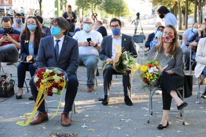 Puigdemont a l'acte de celebració de la Diada: