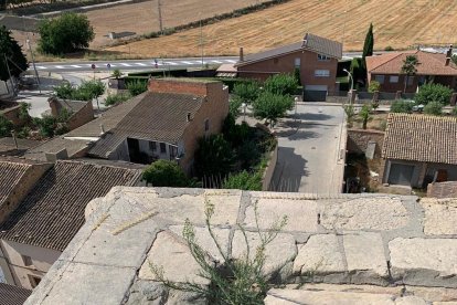 Un momento de la actuación de los Bomberos ayer por la mañana.