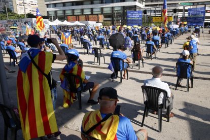Los actos de la ANC del Onze de Setembre suman 131 movilizaciones y una participación 59.500 personas
