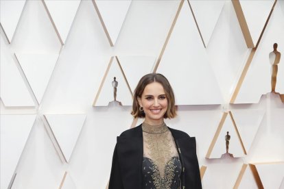 Elton John i Bernie Taupin, eufòrics per l’Oscar a millor cançó.