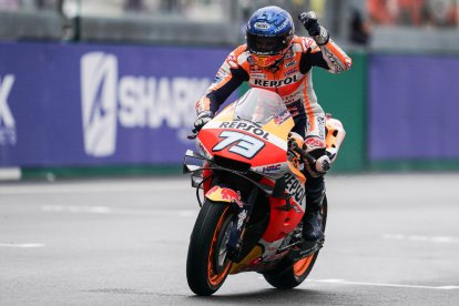 El piloto de Cervera subió al segundo cajón del podio en Le Mans.