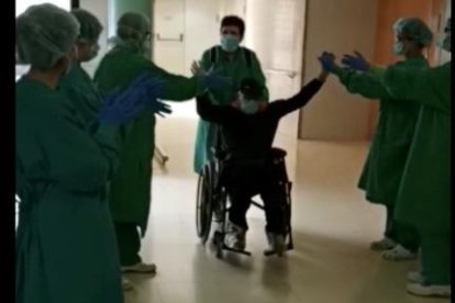 Personal de la Unidad Sociosanitaria del Santa Maria.