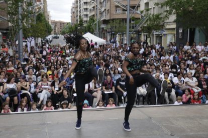 Concierto de Festa Major de la Banda Municipal de Lleida, ayer.