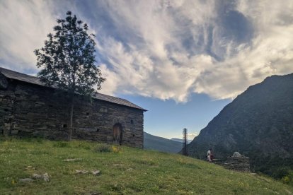 La iglesia de Sant Vicenç de la Torre de Capdella, que gestiona el consistorio desde 2017.