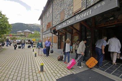 Imagen de las pistas de la estación de Boí Taüll cubiertas de nieve el pasado fin de semana.
