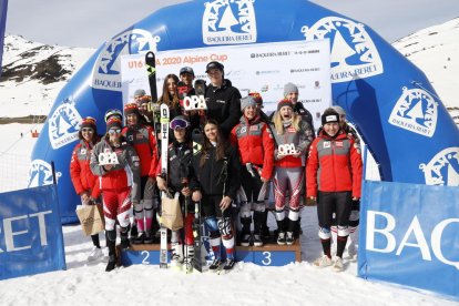 Italia conquista el paralelo por equipos mixtos que cierra la OPA CUP U16 de Baqueira Beret