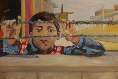 3r Premi Pintura Marraco 2019 “De dentro a fuera”. Centre Penitenciari Ponent