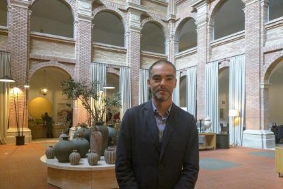 Taula ahir a l’Arnau de l’Associació de Diabètics de Catalunya per fer controls de glucèmia.
