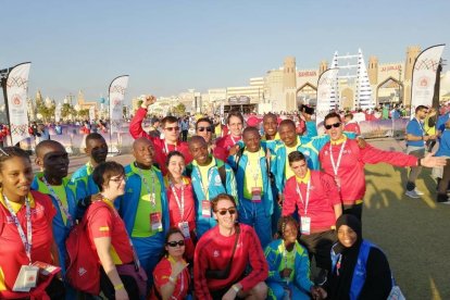 Un coordinador de l'ACUDAM participa als Special Olympic World Games