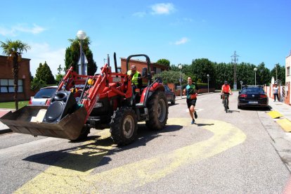 Algunos participantes corrieron acompañados por su familia.