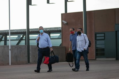 Los nueve presos del ‘procés’ salieron ayer de la cárcel para disfrutar de su primer fin de semana en semilibertad.