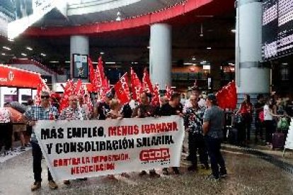 CCOO cifra el seguimiento de la huelga en un 70%