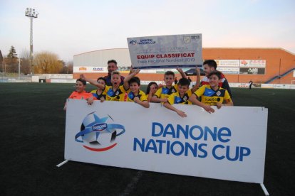 Los equipos del Pla y del Urgell posaron al final del torneo con el billete para la siguiente ronda.