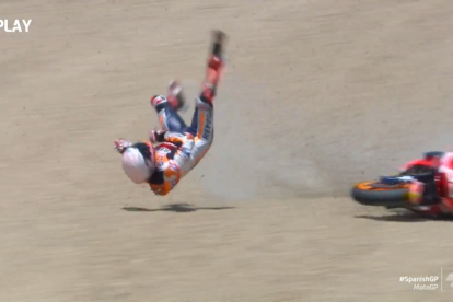 Marc va penjar aquesta foto al seu Twitter personal a la tarda.