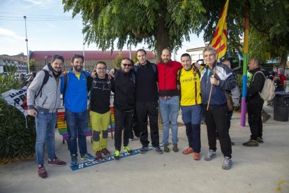 Unes 10.000 persones van sortir de Vic per arribar a Barcelona.