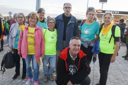 Unes 10.000 persones van sortir de Vic per arribar a Barcelona.
