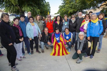 Unes 10.000 persones van sortir de Vic per arribar a Barcelona.