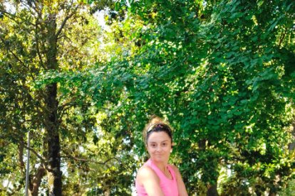 Un grup d’atletes que hi va participar ahir.