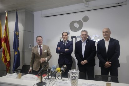 Joan Serentill, José Crespín, Jaume Saltó i Joan Carles Massot.