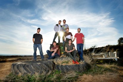 Imagen promocional de La Terrasseta de Preixens, que ayer estrenó en YouTube el clip de ‘Surt el sol’.