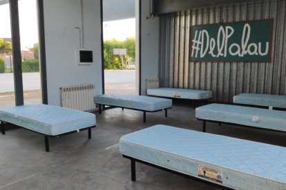 Imagen de la reunión que se celebró en VIlanova de Bellpuig.