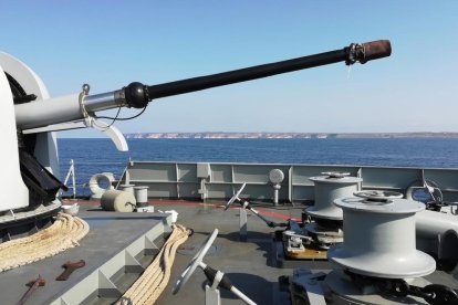 VÍDEO. El vaixell Audaç es troba davant l'illa italiana de Lampedusa