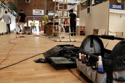 El Pabellón Salud Lleida ubicado en el Onze de Setembre estará listo a principios de agosto