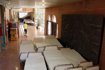 El Pabellón Salud Lleida ubicado en el Onze de Setembre estará listo a principios de agosto