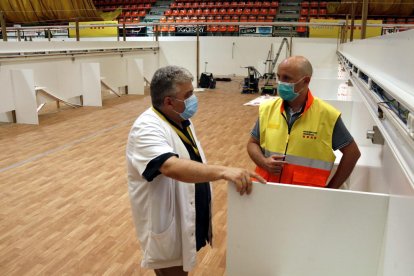 El Pabellón Salud Lleida ubicado en el Onze de Setembre estará listo a principios de agosto