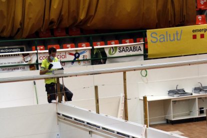 El Pabellón Salud Lleida ubicado en el Onze de Setembre estará listo a principios de agosto