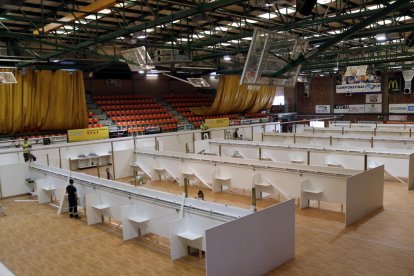 El Pabellón Salud Lleida ubicado en el Onze de Setembre estará listo a principios de agosto