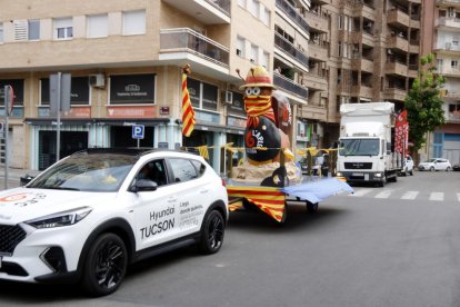 La tradicional rua de l'Aplec del Caragol surt als carrers de Lleida