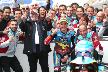 Marc Màrquez va aconseguir a Le Mans la victòria 300 per a Honda a la cilindrada gran del Mundial, mentre que per al de Cervera va ser la 47.