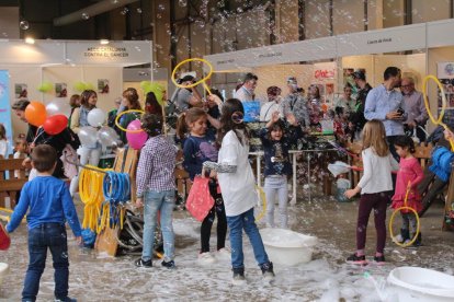 Los más pequeños s elo pasaron en grande con las actividades en la Fira.