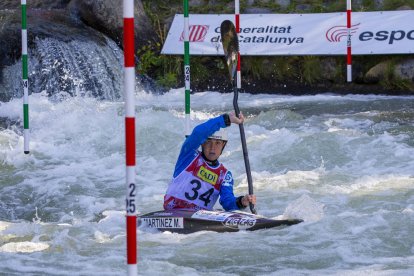 Laia Sorribes va aconseguir el bitllet per a semifinals en la seua estrena al Mundial de la Seu.