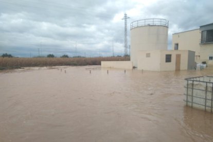 La fortaleza de Els Vilars de Arbeca, una isla ibérica en un mar de barro.