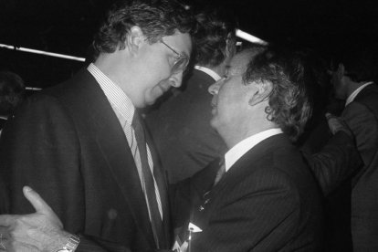 Juan Antonio Samaranch haciendo oficial el sueño.