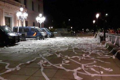 Manifestació a Lleida contra la 