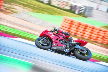 La pilot lleidatana Zaida Teruel.