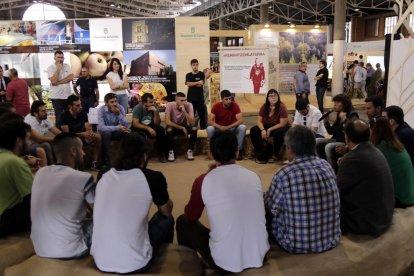 Teresa Jordà toma nota en Lleida de las preocupaciones de los jóvenes agricultores y ganaderos
