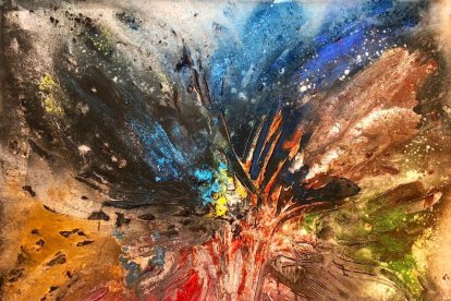 Com una pluja d’art sobre llibres