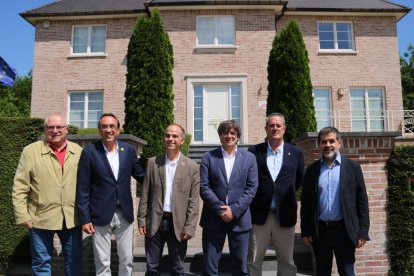 El secretario de la ONU, Antonio Guterres, y el presidente Pedro Sánchez durante su reunión de ayer.