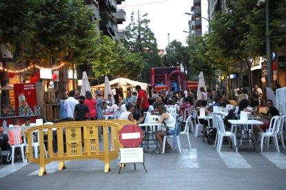 La plaça Major de Mollerussa va acollir un concert de Bad Rules.