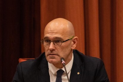 Jové y Salvadó, el 22 de septiembre de 2017, justo después de quedar en libertad.